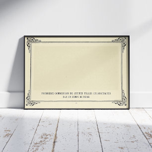 Póster Alphonse Allais, April Fools, White, Resumen Art