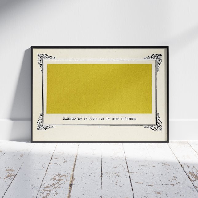 Póster Alphonse Allais, Día de los Inocentes, Amarillo, A (Subido por el creador)