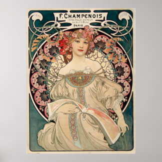 Póster Alphonse Mucha
