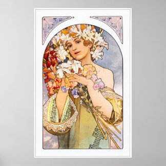 Póster Alphonse Mucha
