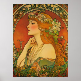 Póster Alphonse Mucha
