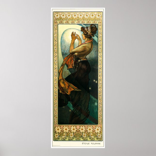 Póster Alphonse Mucha (Frente)