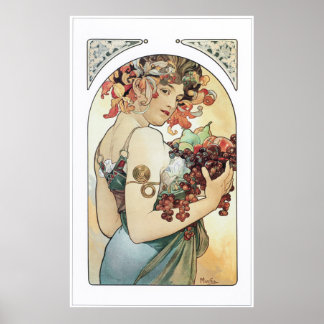 Póster Alphonse Mucha