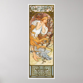Póster Alphonse Mucha