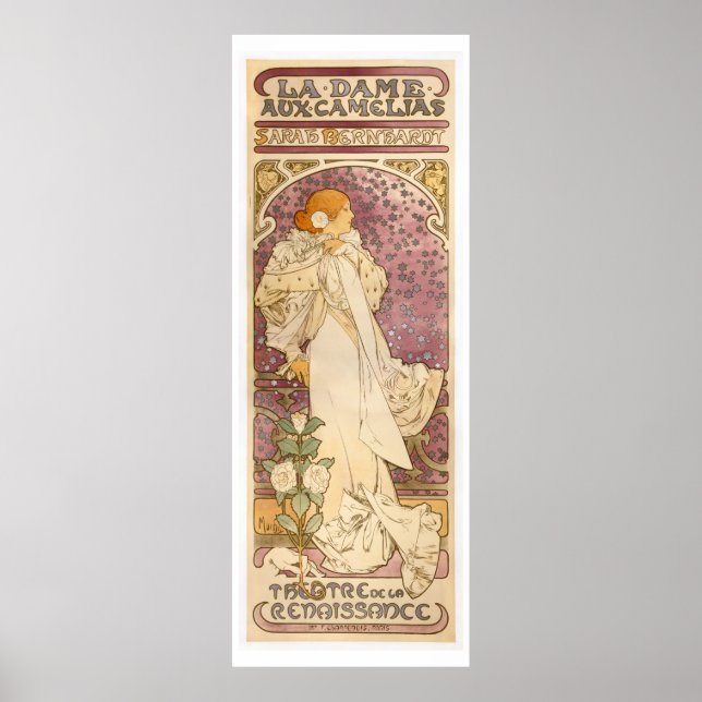 Póster Alphonse Mucha (Frente)