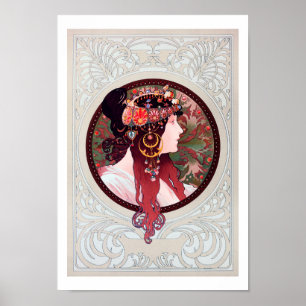 Póster Alphonse Mucha
