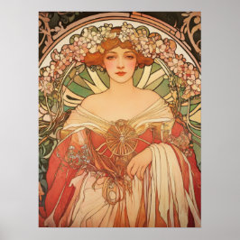 Póster Alphonse Mucha