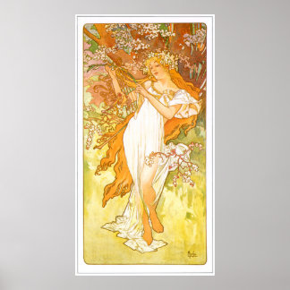 Póster Alphonse Mucha