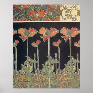 Póster Alphonse Mucha Documentos Décoratifs GalleryHD