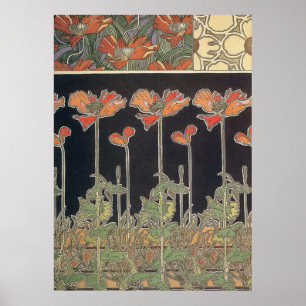 Póster Alphonse Mucha Documentos Décoratifs GalleryHD