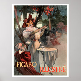 Póster Alphonse Mucha - Figaro Ilustré