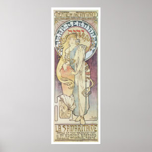 Póster Alphonse Mucha. La Samaritaine, 1897