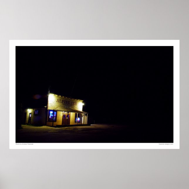 Póster Alpine Inn (color) (Frente)