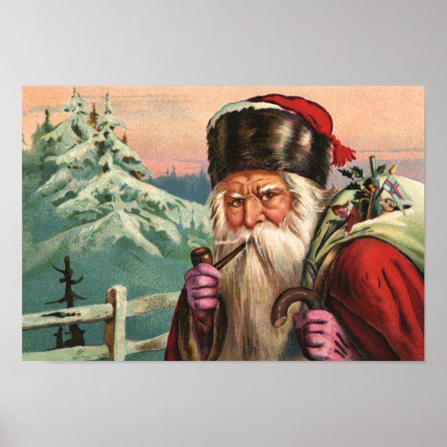 Póster Alpine Santa Poster (Frente)
