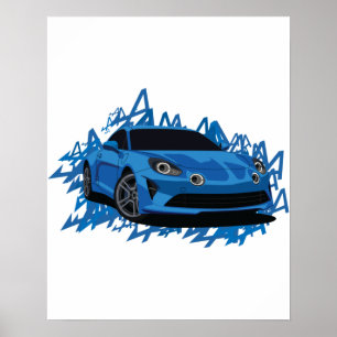Póster Alpino