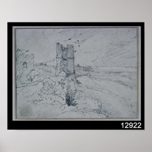 Póster Alquiler de casas en un banco alto, 1834