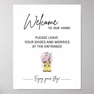 Póster Alquiler de vacaciones Información de los invitado