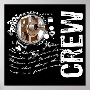 Póster Alquimia de equipo de cine