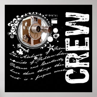 Póster Alquimia de equipo de cine