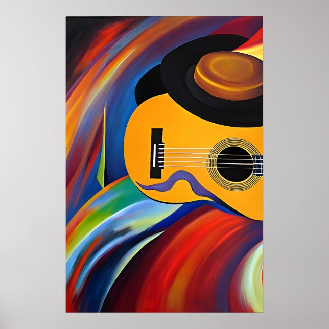 Póster Alquimia de la música country, (Frente)