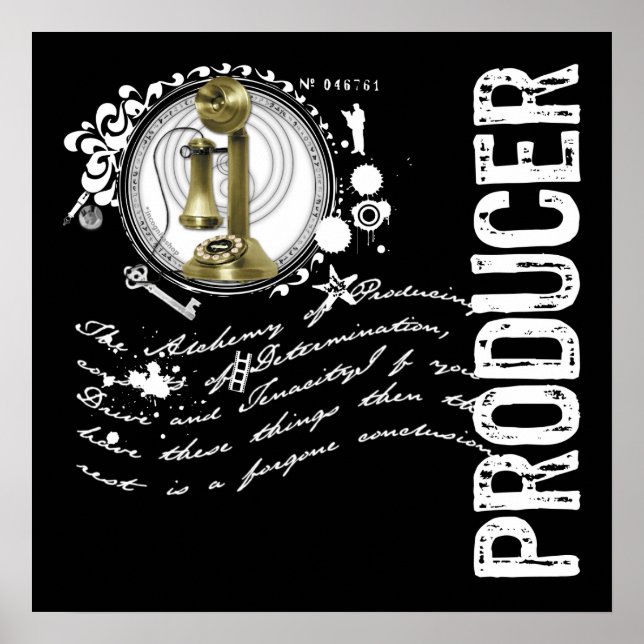 Póster Alquimia de productores (Frente)