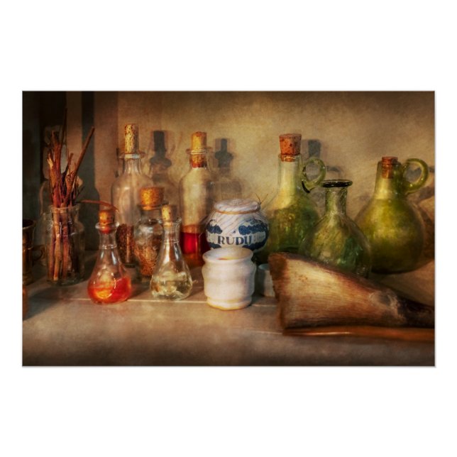 Póster Alquimia - El alquimista doméstico (Anverso)