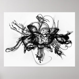 Póster Alquimia - Tinta en el agua
