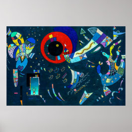 Póster Alrededor del círculo - Kandinsky