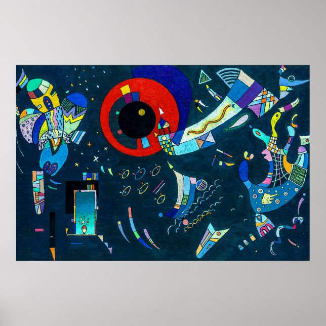 Póster Alrededor del círculo - Kandinsky (Frente)