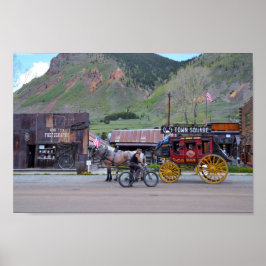 Póster Alrededor en Silverton, Colorado