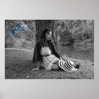 Póster Alt Angel Resident pinup Model Lacey