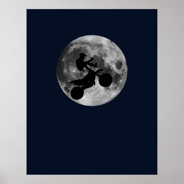 Póster Alta volante (motocross) (Frente)