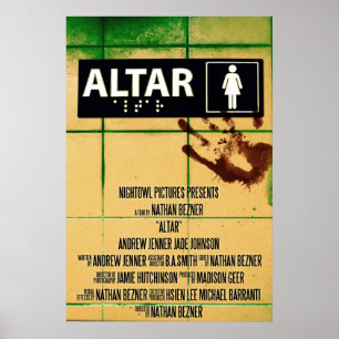 Póster Altar (2008) Poster teatral