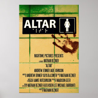 Póster Altar (2008) Poster teatral