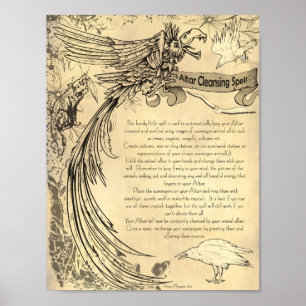 PÓSTER ALTAR CLEANSING SPELL