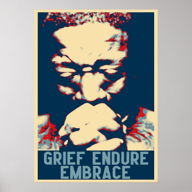 Póster Altered Obama Hope Poster (Frente)