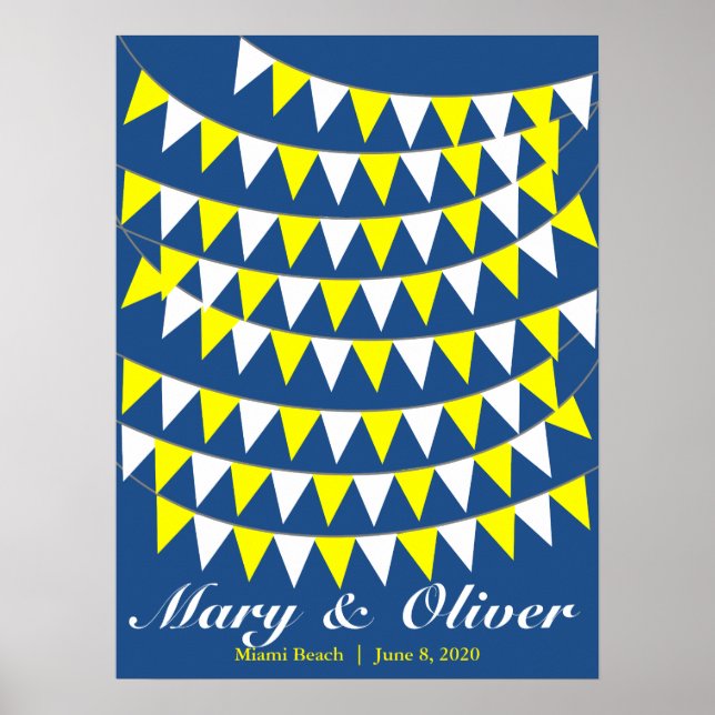 Póster Alternativa de libro de invitados de 90 Bunting Ye (Frente)