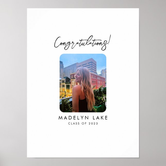 Póster Alternativo de Libro de Invitados de Gradua (Frente)