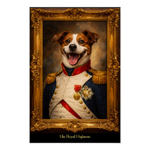 Póster Alteza Real Perro