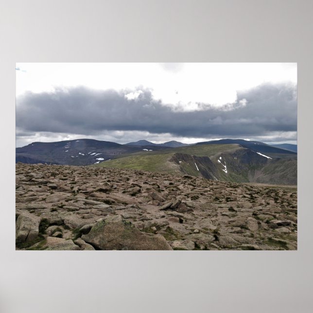 Póster Altiplano escocés (Frente)