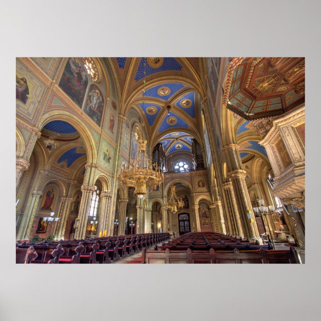 Póster Altlerchenfelder Kirche Wien Österreich (Frente)