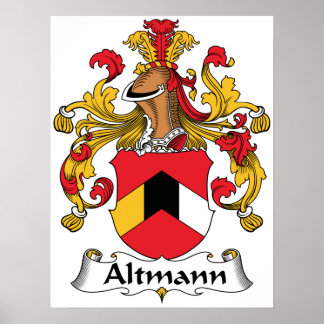 Póster Altmann Family Crest