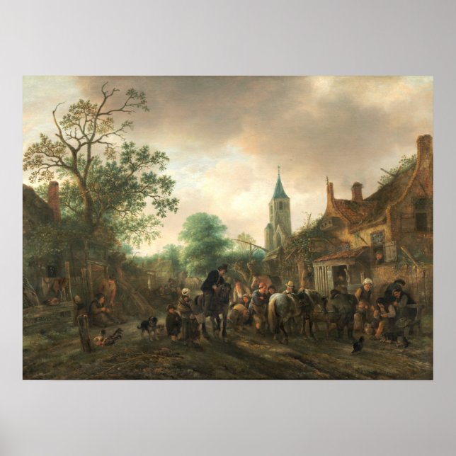 Póster Alto en el Poster Bella Artes del Inn - Isack van  (Frente)