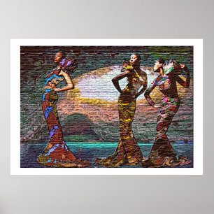 Póster Alto entre los que odian - Poder Afrocéntrico