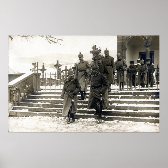 Póster Alto mando alemán de WWI (Frente)