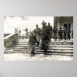 Póster Alto mando del alemán de WWI