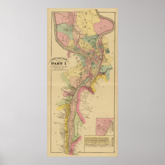 Póster Alto río Ohio y Valle 10 (Frente)