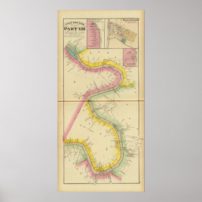 Póster Alto río Ohio y Valle 11 (Frente)