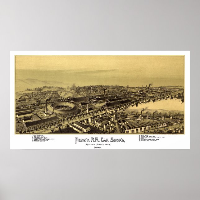 Póster Altoona, Pennsylvania (Frente)
