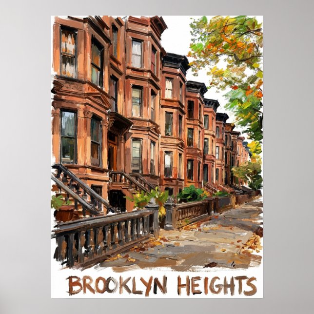 Póster Alturas de Brooklyn Brooklyn (Frente)